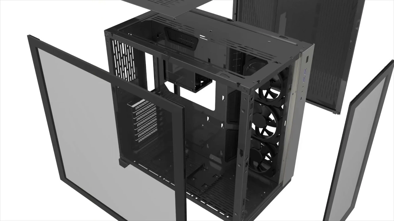 Lian Li Pc-O11 Dynamic Black Mid Tower Case