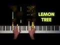 Download Lagu Fools Garden - Lemon Tree - Piano Cover + Sheet Music