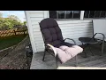 Adirondack Chair Cushion Thick Waterproof Comfort LX