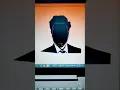 Draw Robert Downey Jr using python sketchpy Module Iron Man Marvel Avengers