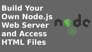 Build first nodejs web application server access html file using fs module in nodejs