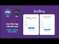 Live Chat App With Php Ajax - Part 01 Login Signup Page Setup