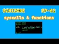syscalls and functions in x86 assembly SCHIZONE EP-02