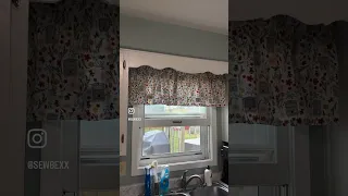 Finally getting around to making my new seasonal valance and taking down my Easter one