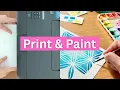 How to Print Outlines on Watercolor Paper