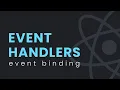 Event Handling Binding Set State in ReactJS React JS Tutorial
