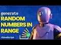 Generate random number between two numbers in JavaScript - Stack Overflow Problem Solved