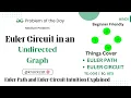 Euler Circuit in an Undirected Graph Euler Path Euler Circuit gfg potd 2024 GFG