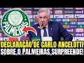 Download Lagu URGENTE! ANCELOTTI É SINCERO AO FALAR DO PALMEIRAS E PEGA TODOS DE SURPRESA! | PAMEIRAS HOJE