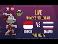 Lagu 🔴Trực tiếp: Indonesia - Thái Lan | อินโดนีเซีย-ไทย Bảng A - Bóng chuyền Nữ SEA Games 32