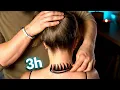 3-HOUR ASMR Insomnia Treatment - Hair Play Brushing Sounds No Talking