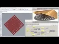 Grasshopper for Rhino 3D Curve attractor polygon array full tutorial Grasshopper Rhino 3d