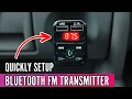 How to Connect FM Transmitter in Car Works in 2026 - Quick FM Transmitter Bluetooth Setup
