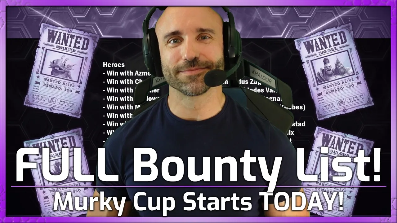 FULL LIST: Murky Cup Bounties! - Heroes of the Storm