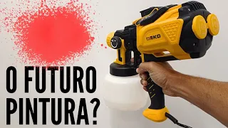 CONHEÇA A PISTOLA DE PINTURA - Será o Futuro da Pintura?