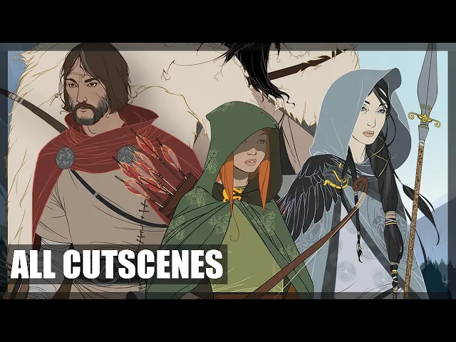 The Banner Saga - All Cutscenes (Game Movie HD)