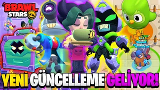 YENİ GÜNCELLEME GELİYOR! ÜCRETSİZ KARAKTER, KOSTÜM VE FAZLASI! Brawl Stars Canlı Yayın