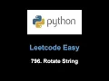 Leetcode 796 Rotate String kmp