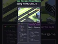 car escape road game using html css js