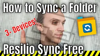 How to Sync a Folder With Resilio Sync Free Between 3 Devices Explained in detail
