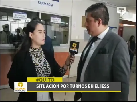 Situación por turnos en el IESS