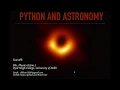 Python and Astronomy