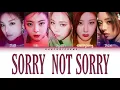 Download Lagu ITZY (있지) Sorry Not Sorry (Color Coded Han/Rom/Eng Lyrics)
