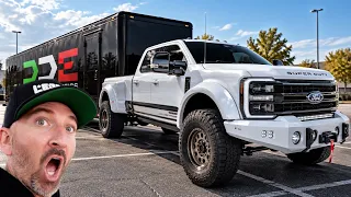 Building Ultimate $240,000 DDE Supercar Tow Rig! *2026 Ford F450 Elevation Off Grid*