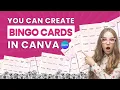 How to Create Custom Bingo Cards in Canva Perfect for Parties Events Customize Print in Minutes