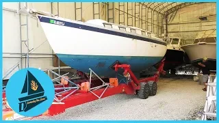 46. Removing Everything on Deck Prior to Paint | Learning the Lines – DIY Sailing