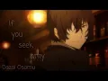 Lagu |If you seek amy| Dazai Osamu