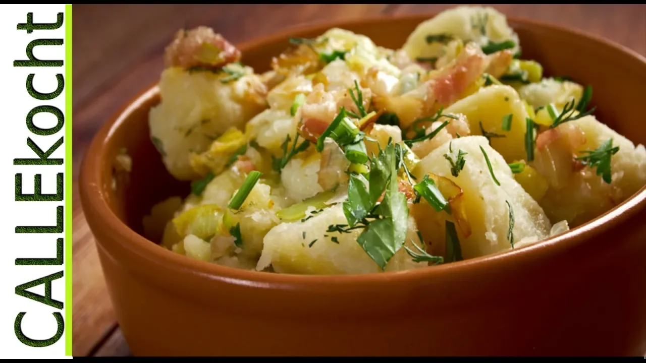 Kartoffelsalat ohne Mayo Rezept | Kartoffelsalat mit Essig und Öl |. 