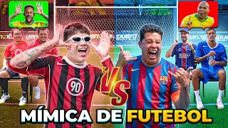 O VITOR ESTÁ DE VOLTA NO DESAFIO DA MÍMICA DO FUTEBOL HARDCORE 😱🥳 *TEVE MUITAS CANETAS 