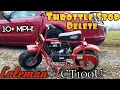 Coleman CT100U Throttle Stop Governor Removal Top Speed - How To Bypass