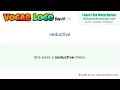 Seductive - English Pronunciation Definition Synonyms Antonyms Example Sentence