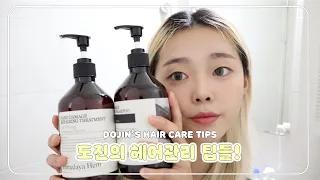 👩🏼 탈색모 2년차 도진이의 헤어 관리 꿀팁❗️Dojin's hair care tips after 2 years of bleached hair❗️