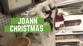 Joann Christmas Walk-thru