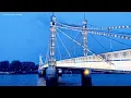 Rain Walk in London 🇬🇧 | Battersea and Thames River walk | ASMR Walking Tour