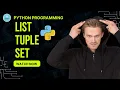 - List Tuple Set Dictionary In Python