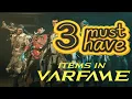 3 Must Own items in Warframe