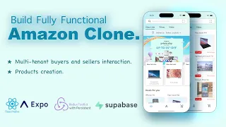 Build a Full-Featured Amazon Clone with React Native Expo Redux Toolkit Supabase Full Tutorial