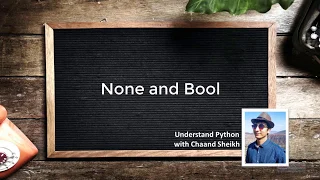 16 None and Bool Basic Python Tutorials for Beginners