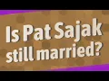 Is Pat Sajak still married