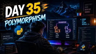 Day 35 - Polymorphism in Python Same Method Different Behavior Python OOP Explained