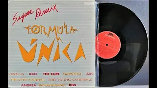 Super Remix Formula Única  - Coletânea Pop Internacional - (Vinil Completo - 1986) - Baú Musical