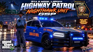 GTA 5 LSPDFR Mods | GSP Nighthawk Unit | Dodge Charger Highway Patrol Night Shift