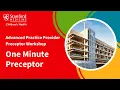 One Minute Preceptor