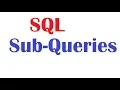SQL Tutorial For Beginners Sub Queries with examples