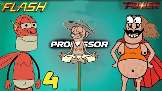 the flash man the power u0026 professor funny animation episode 4 