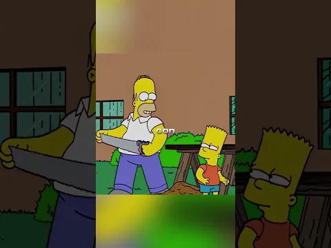 La nueva casa del árbol terminó en desastre #lossimpson #simpsons